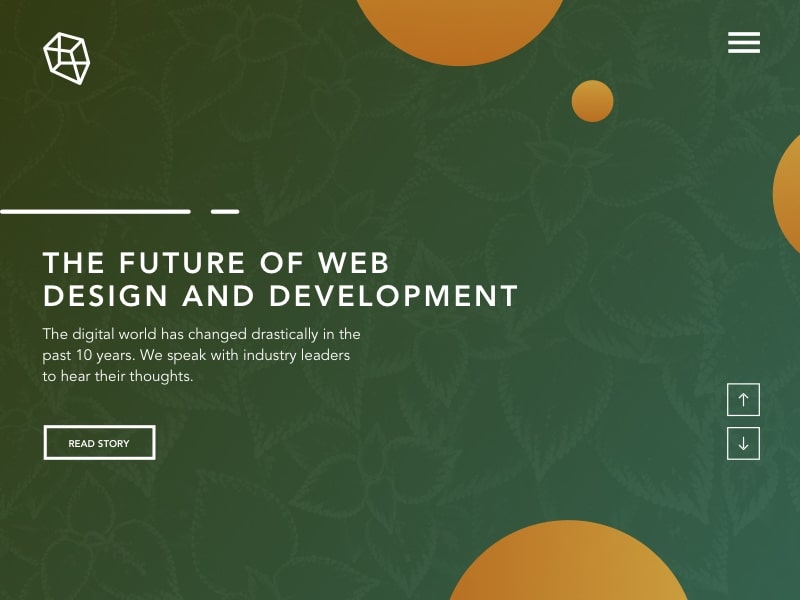 Web Design Blog CMS Website